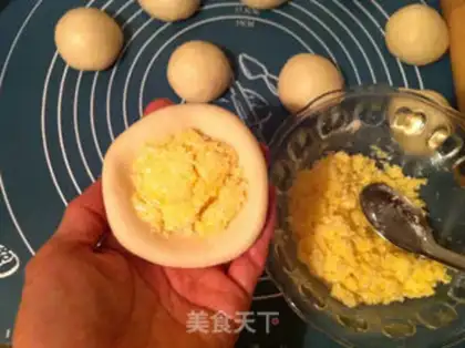Make Coconut rolls step 7