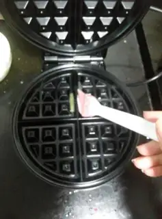 Make Waffles step 5