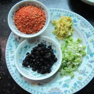Make The bean garlic fish step 3