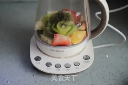 Make Fruit tea step 2