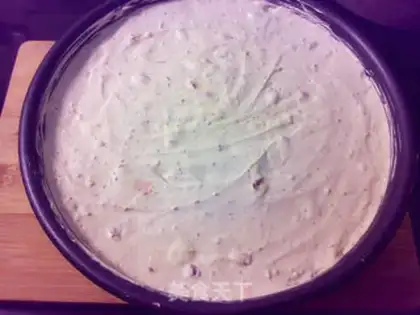 Make Cranberry green cheesecake step 14