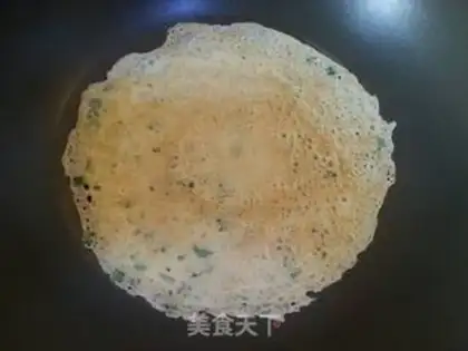 Make Vegetable omelet step 4