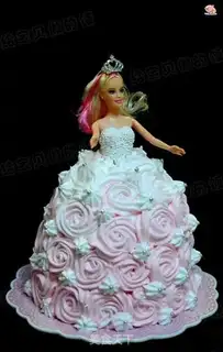 Make Princess Barbie step 16