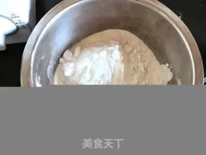 Make Panda cookies step 1