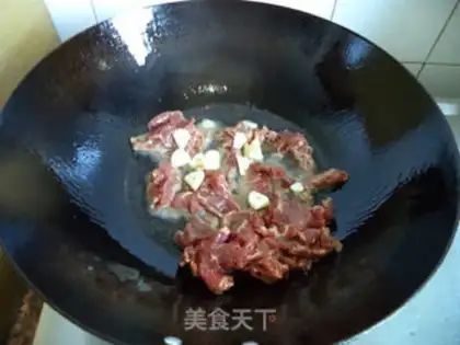 Make Fresh mushrooms and roast beef step 3