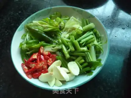 Make Pepper garlic belly step 1