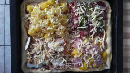 Make Four seasons of pizza step 10