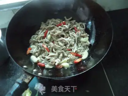 Make Pepper garlic belly step 7