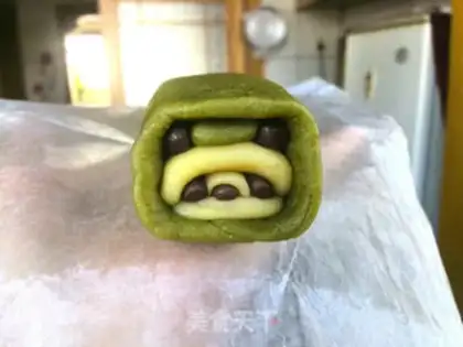 Make Panda cookies step 18