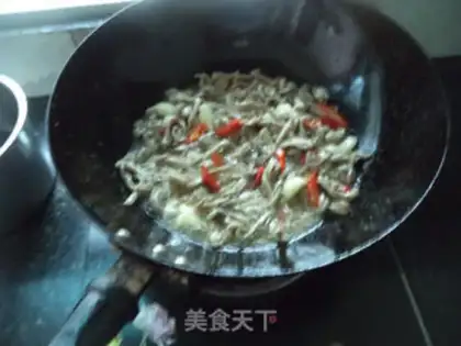 Make Pepper garlic belly step 8