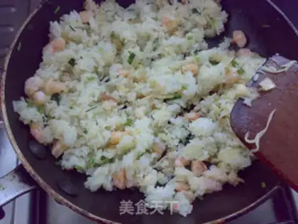 Make Shrimp rice step 4