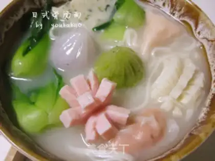 Make Japanese bone noodles step 5