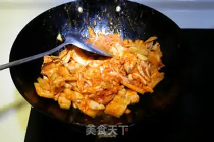 Make Hot cabbage makes meat step 5