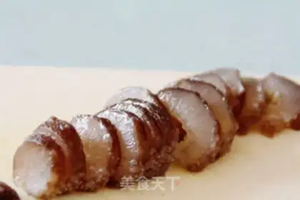Make The embroidery of sea cucumber salad step 3