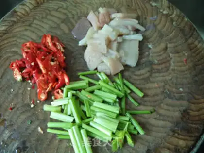 Make Celery squid rolls step 2