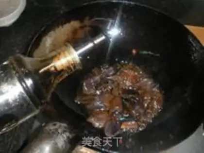 Make Burning sea cucumber step 4