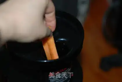 Make Carrot banana juice step 2