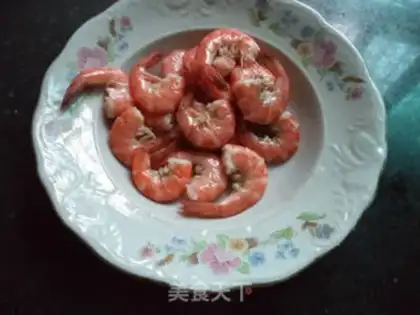 Make Pippi garlic and shrimp step 1