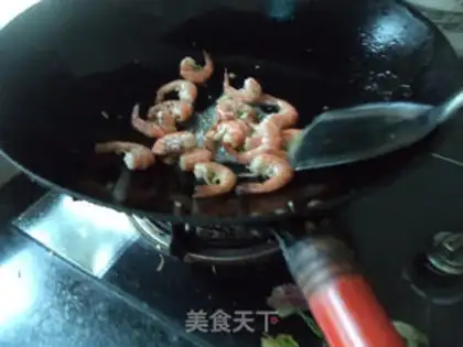 Make Pippi garlic and shrimp step 7