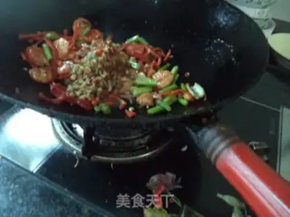Make Pippi garlic and shrimp step 10
