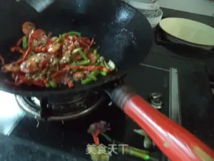 Make Pippi garlic and shrimp step 11