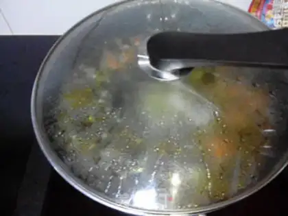 Make Snowball noodles step 6