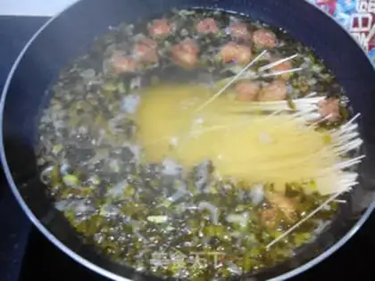 Make Snowball noodles step 7