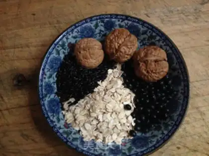 Make walnut groin step 0