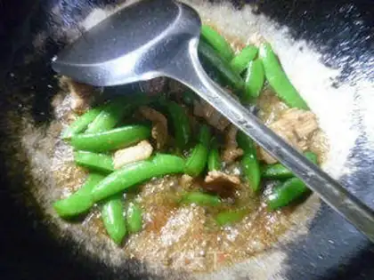 Make Five flowers and sweet beans step 7