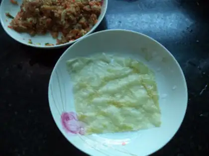 Make Steam bamboo rolls step 3