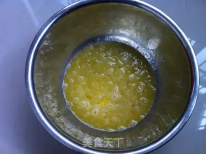 Make Black sesame crackers step 1