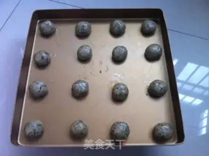 Make Black sesame crackers step 6