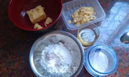 Make Almond chip step 0