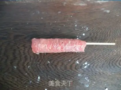 Make Beef almonds step 9
