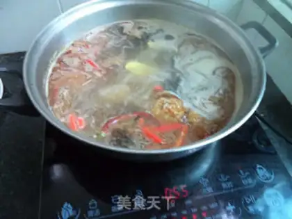 Make Goldcrackers, fan fish soup step 7