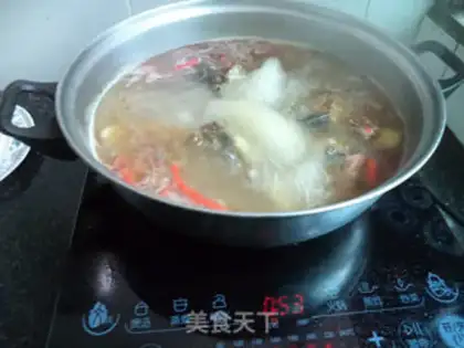 Make Goldcrackers, fan fish soup step 8