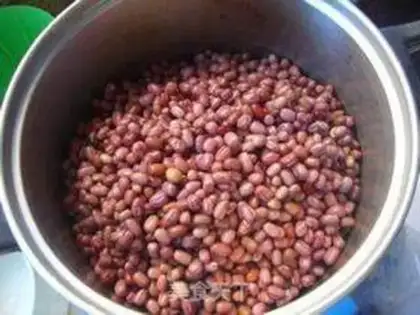 Make Sweet salad with red bean papayas step 0