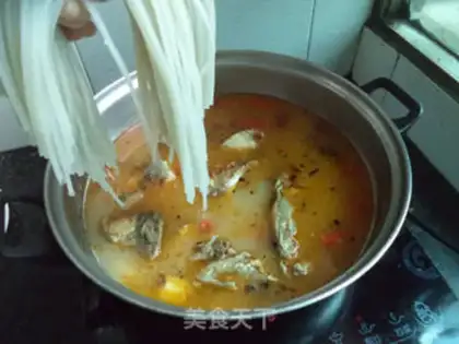 Make Goldcrackers, fan fish soup step 9