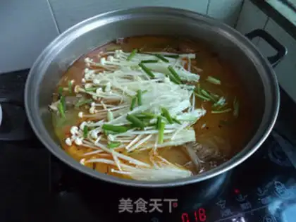 Make Goldcrackers, fan fish soup step 12