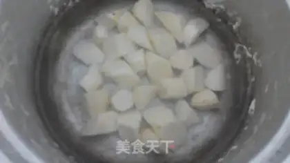 Make ♪ Mountain medicine corn chop soup ♪ step 2