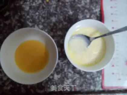 Make Milky hands tore bread step 6