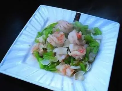 Make Lily shrimp step 7
