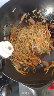 Make Fried noodles step 7