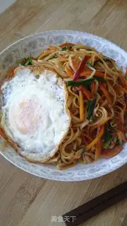 Make Fried noodles step 8