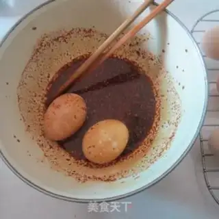 Make Spicy eggs step 6
