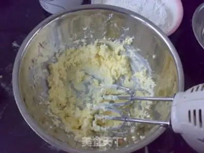 Make Orange cheese pound cake step 1