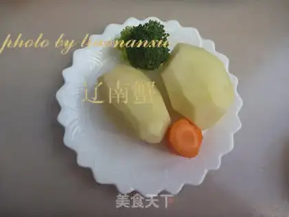 Make Baby potato rice step 0
