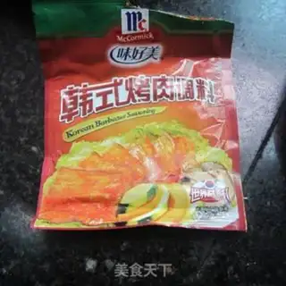 Make Korean meat string step 6