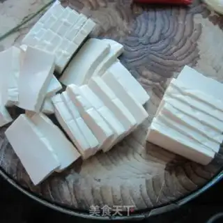 Make Steam tofu step 1