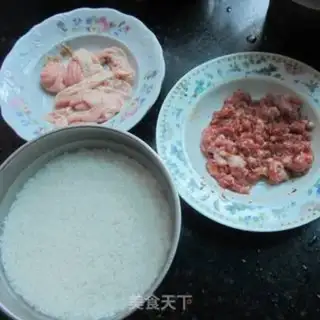 Make Pork rice for intestines step 0